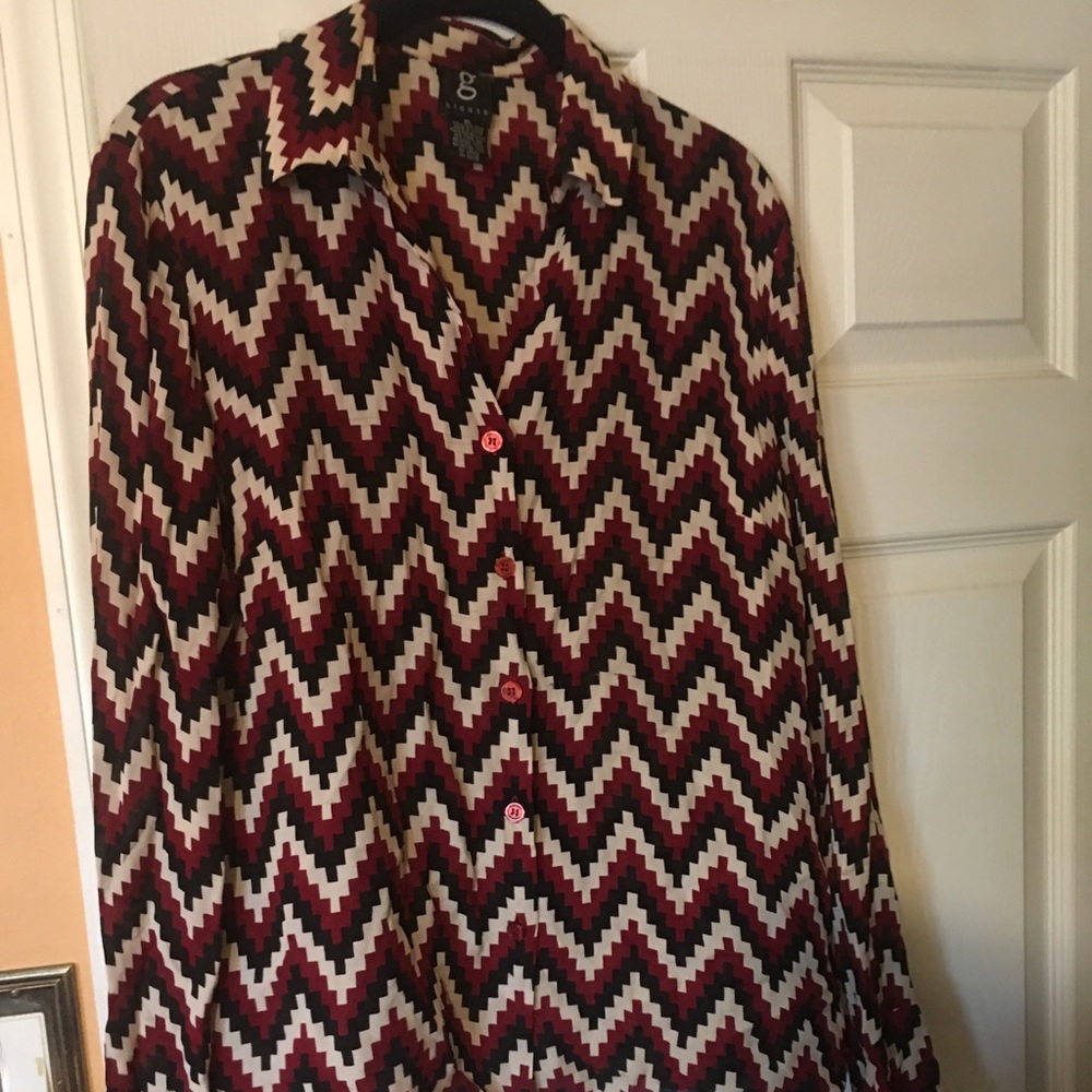 G blouse silk